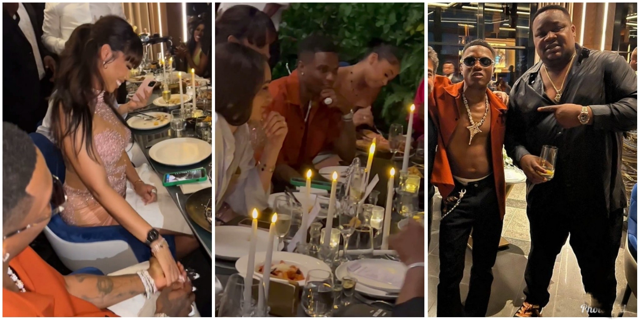 Cubana Chiefpriest, others in attendance as WizKid throws 40th birthday party for Babymama, Jada P