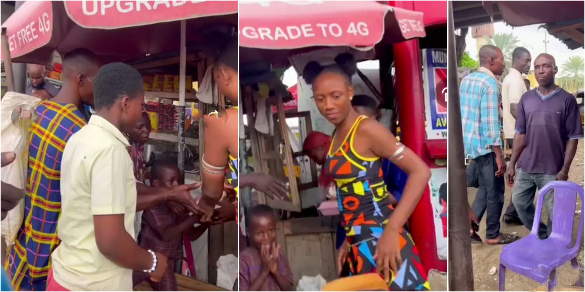 Korra Obidi storms Shitta underbridge in Surulere, feeds 50 people in heartwarming video