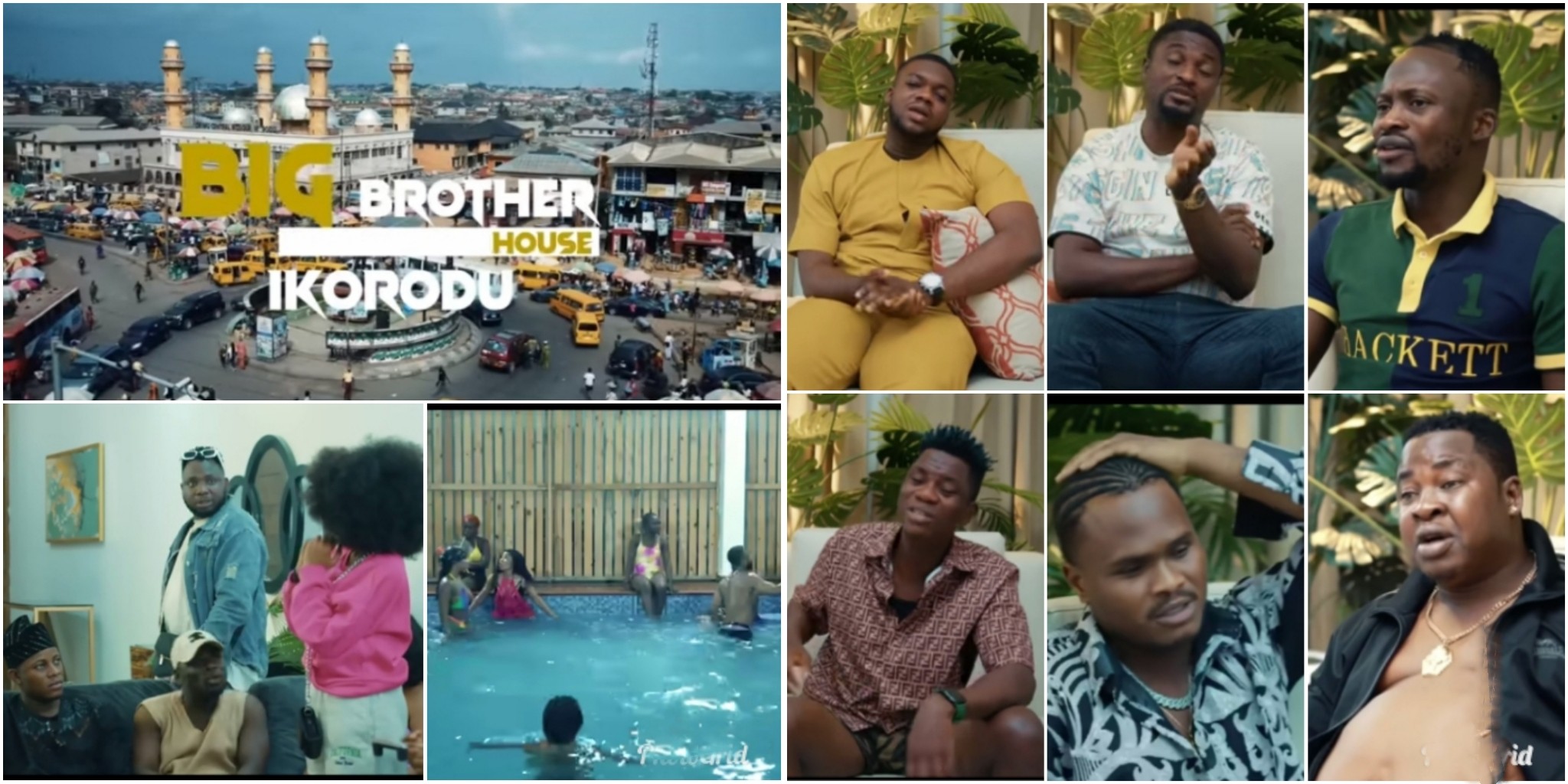 Adeniyi Johnson, Jigan, Cute Abiola, OGB Recent, others converge as housemates (VIDEO)