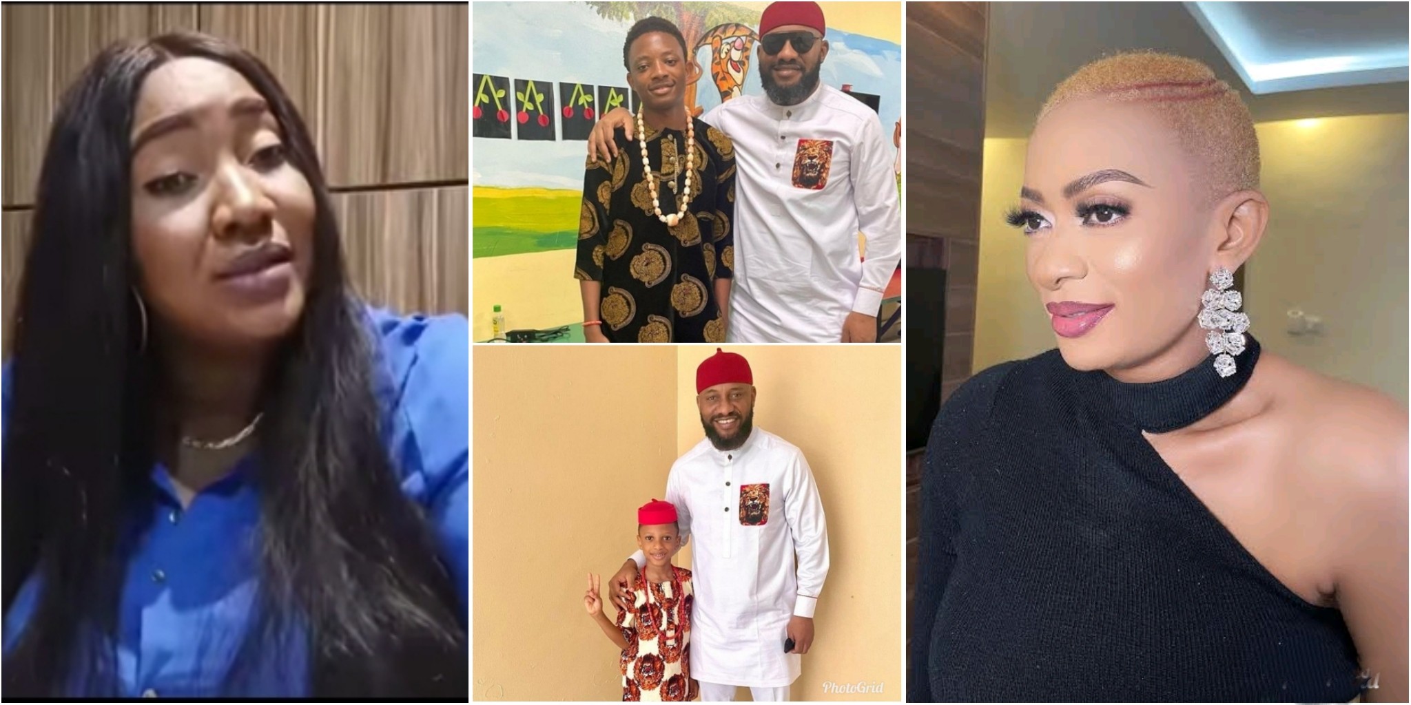 You are pained – Fans tackle Judy Austin over her cryptic post after Yul Edochie reunited with kids from May