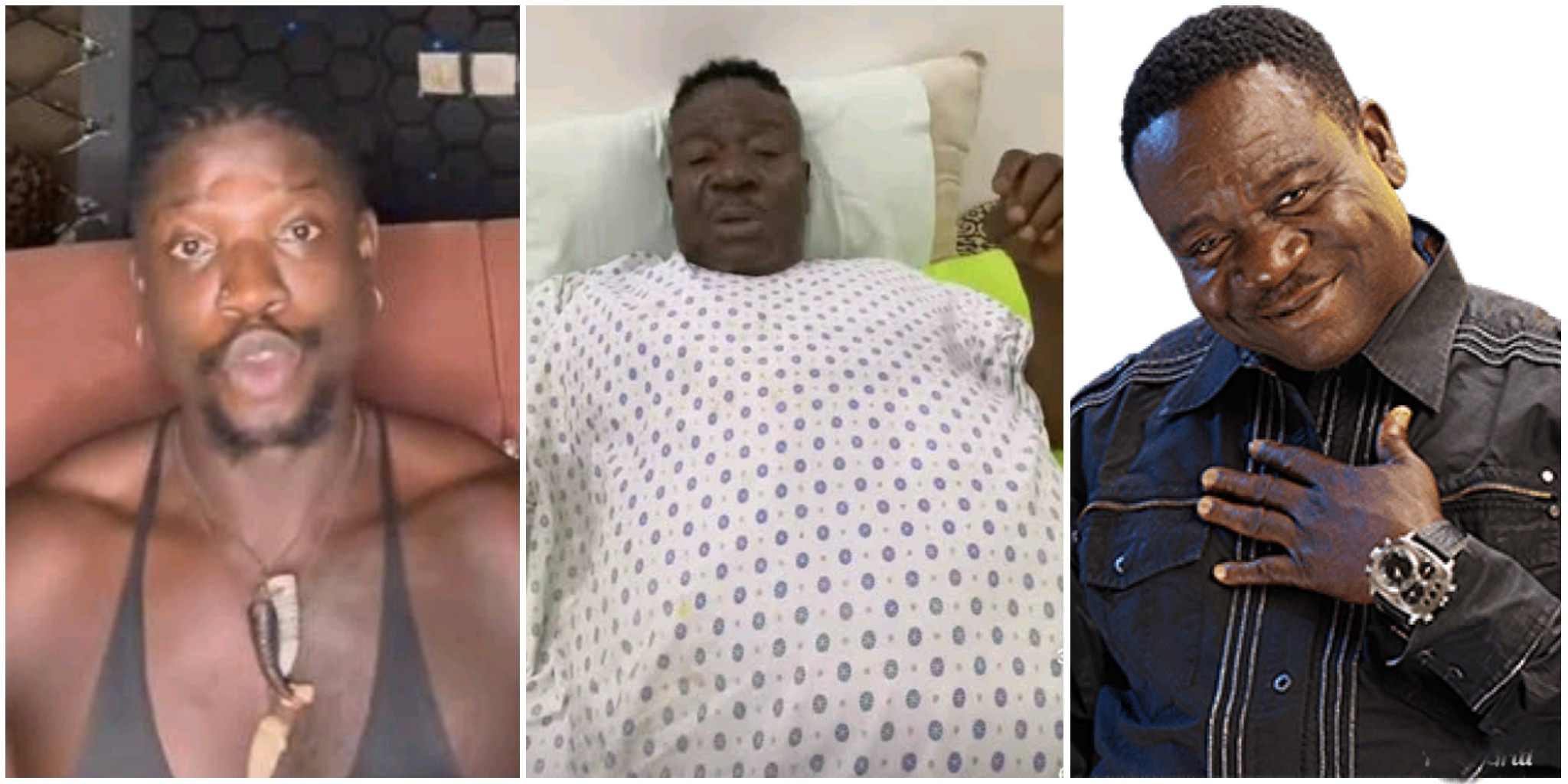 Verydarkman accuses Nollywood stars of neglecting ailing colleague, Mr Ibu