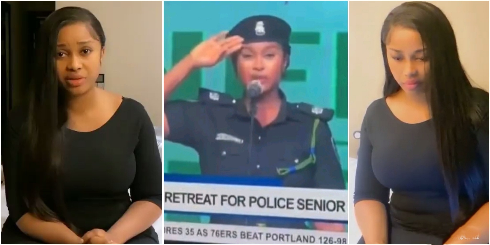 Singer Descushiel tenders apology for reciting national anthem wrongly during police retreat in Owerri- VIDEO