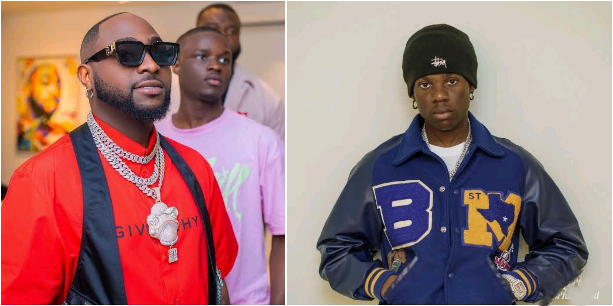 Davido salutes Rema for being the only Nigerian in America’s Top 5 Artists list