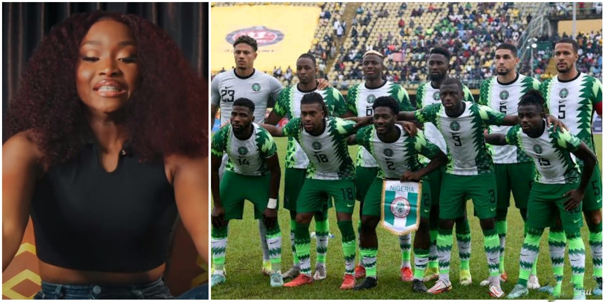 “Thank you NFF” – Ilebaye ecstatic as she prepares to accompany Super Eagles players to AFCON 2023 (VIDEO)