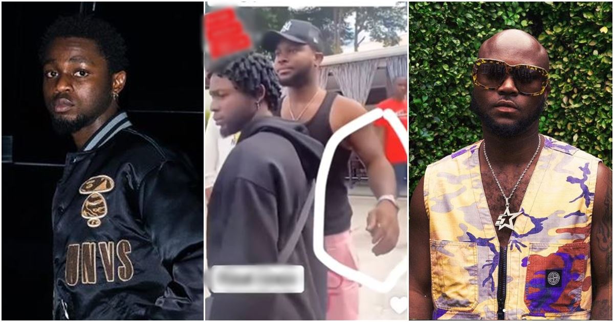 “Omah refused to hug him”- Omah Lay’s encounter with Ghanaian singer, King Promise gets people talking -VIDEO