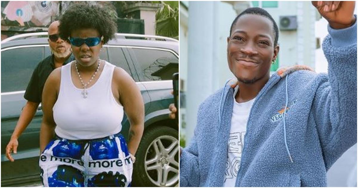 “She wan run am codedly” – Netizens react as leaked chat shows Teni requesting Dj Chicken’s number