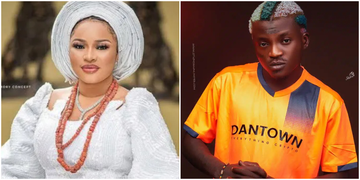 “My husband, I’m missing you already”- Queen Dami causes buzz as she video chat Portable