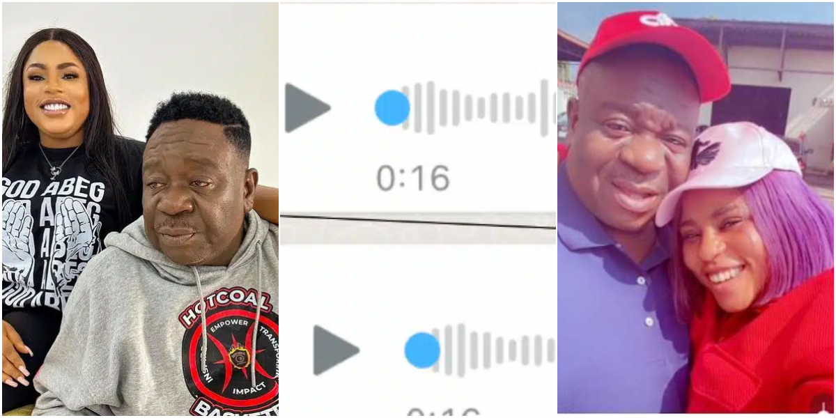 “I stopped dating Jasmine after catching her sleeping with my son”- Leaked voice note of Mr Ibu goes viral