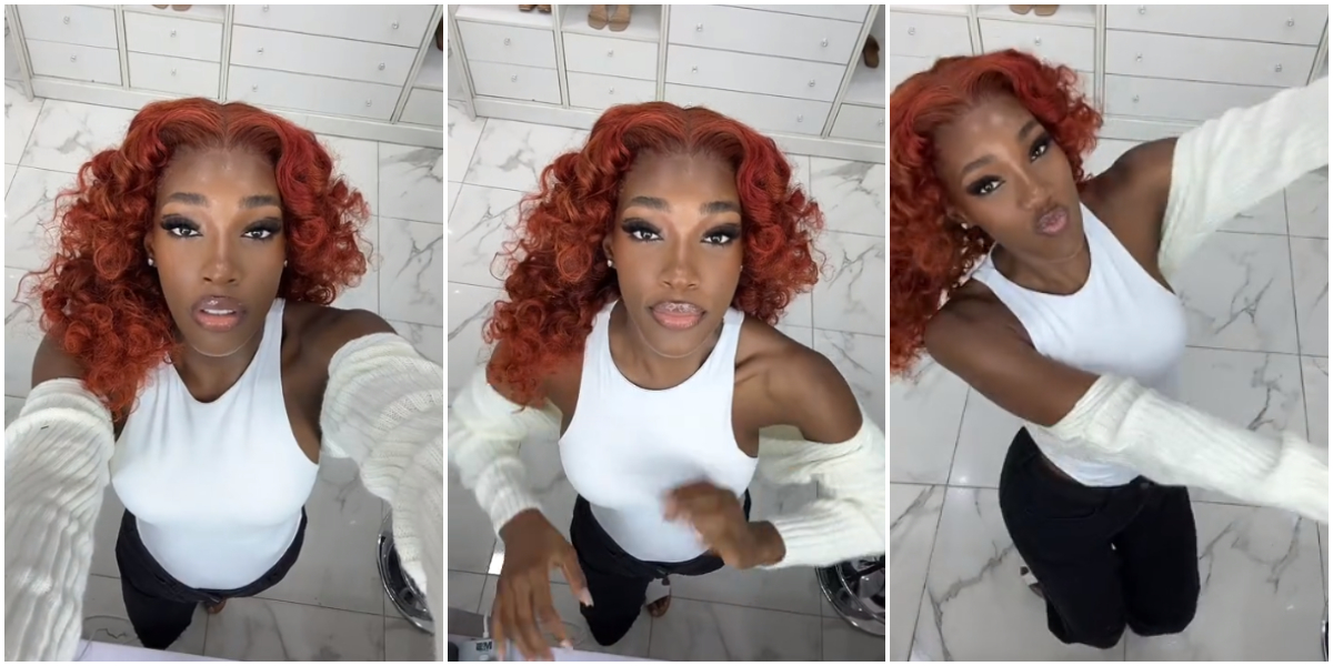 Paul Okoye’s girlfriend, Ivy Ifeoma, causes buzz as she joins viral ceiling challenge