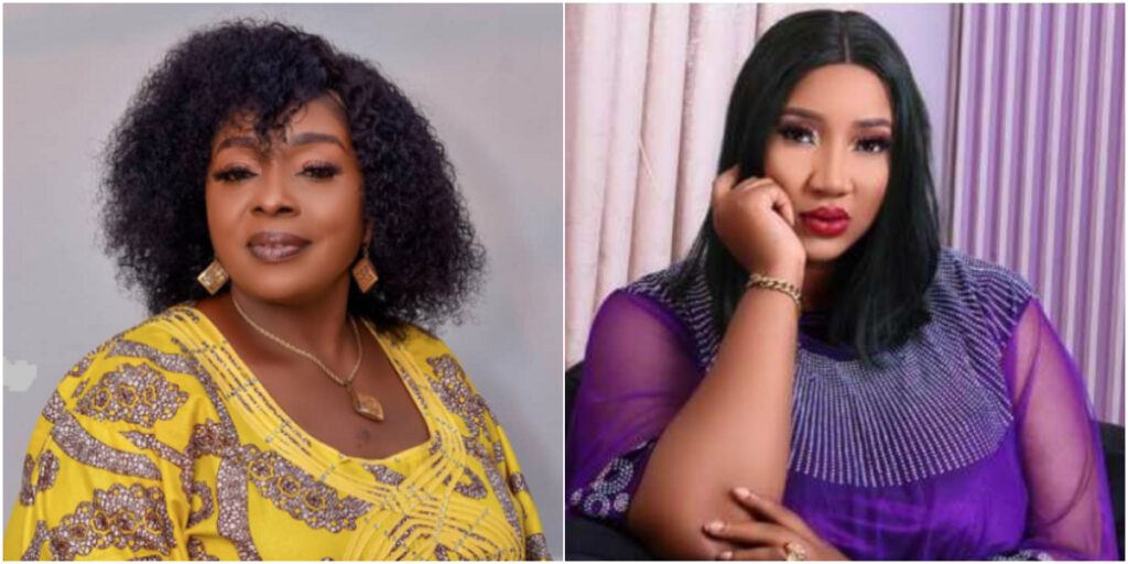 Rita Edochie sparks speculation with cryptic comments targeting Judy Austin