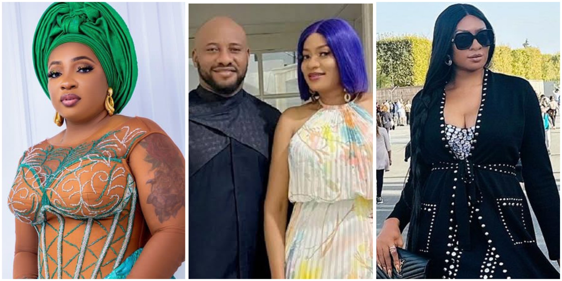 Anita Joseph reacts to comment from netizen describing Yul Edochie as a liability to May