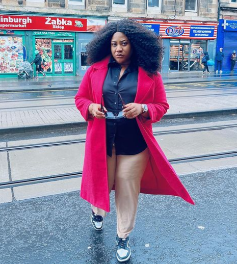 "How is London any different from Lagos? - Nkechi Blessing fumes after getting Stuck in traffic for 1 hour