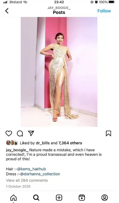 Throwback post of Jay Boogie resurface online