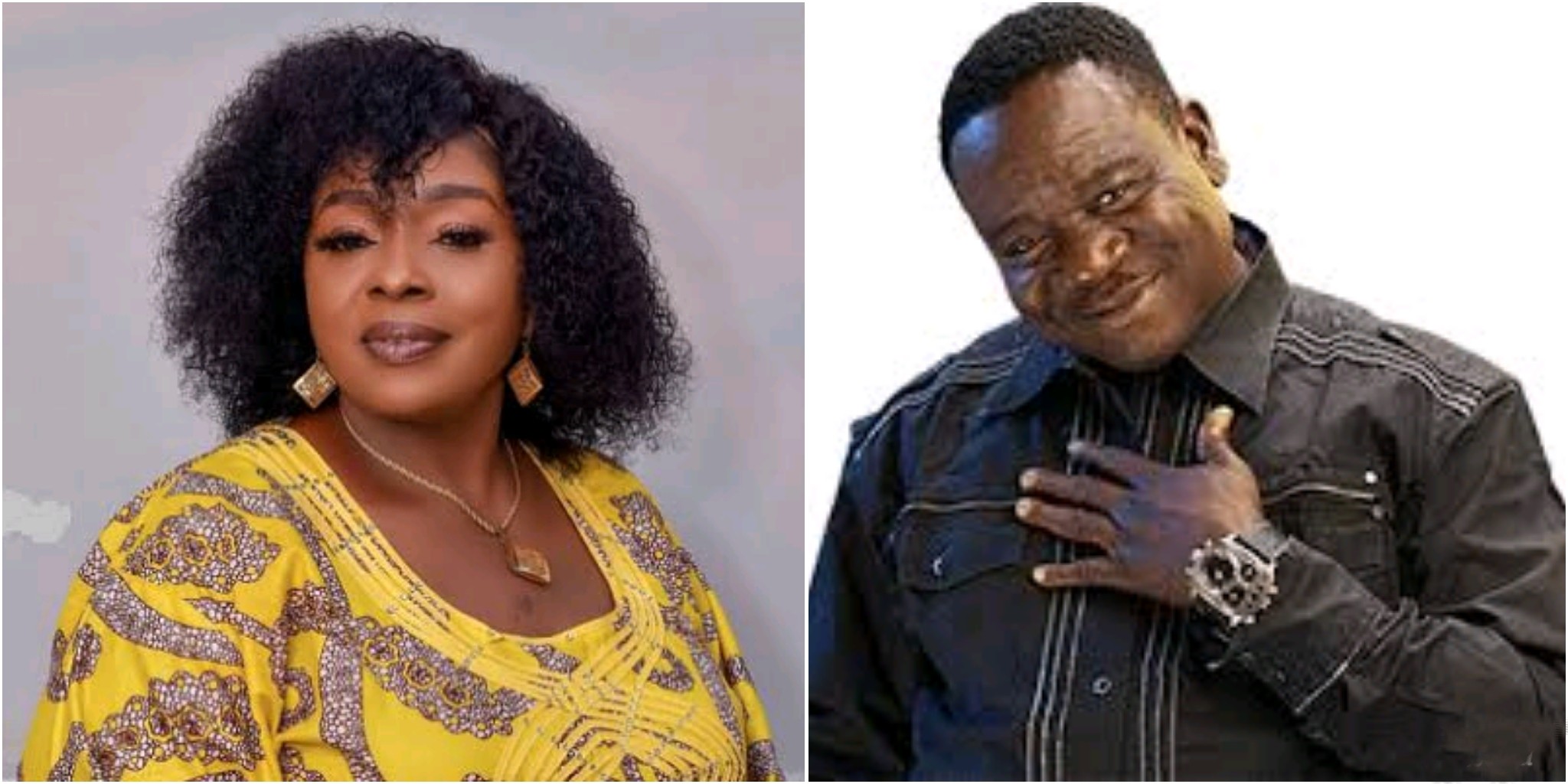 Veteran Actress Rita Edochie visits Mr Ibu at the hospital after amputation