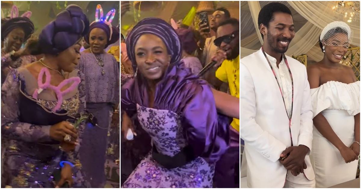 Kate Henshaw and Shaffy Bello’s rare dance moves at Made Kuti’s wedding spurs comments