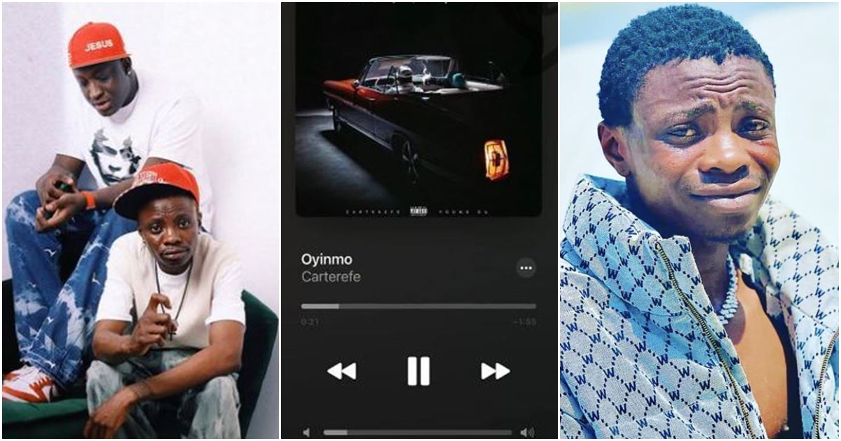 “Nobody is ripping me, I didn’t want my name to be on ‘Oyinmo’ track” – Young Duu defends Carter Efe -VIDEO