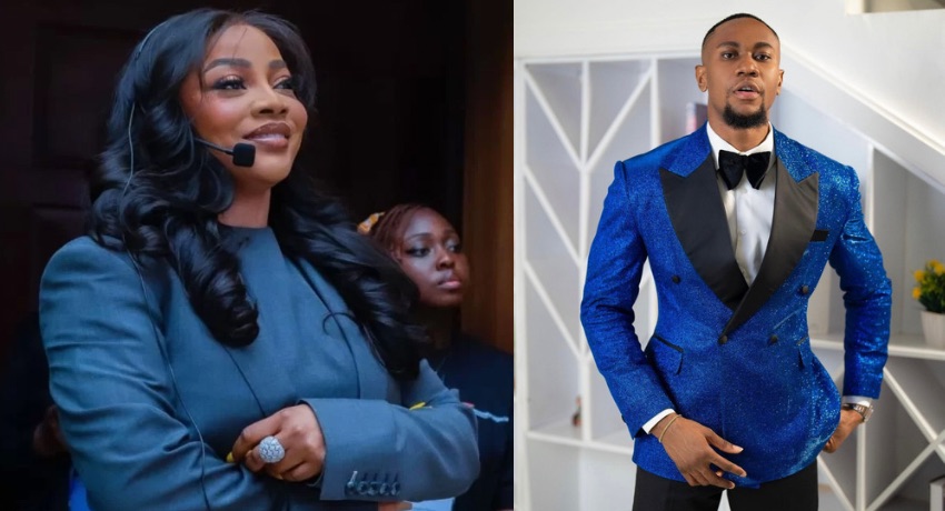 Toke Makinwa threatens to sue Danny Walter over statement