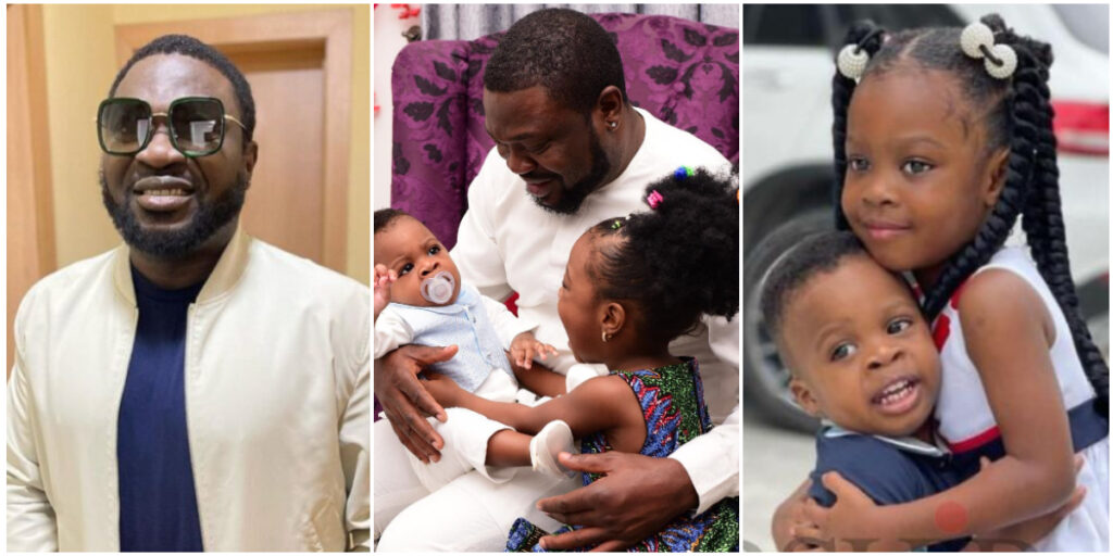 Buchi celebrates reunion with his children