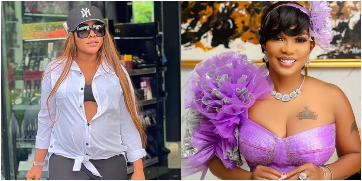 “Pregnancy won’t deter me” -Pregnant Laura Ikeji drags Iyabo Ojo to the gutter over their messy fight in RHOL