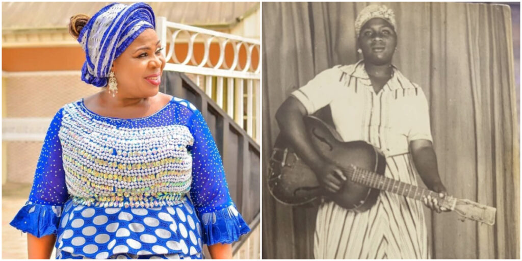 Nollywood actress Fausat Balogun shares teenage throwback photo