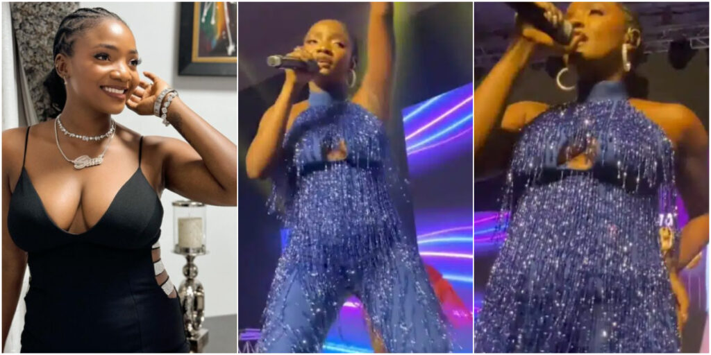 Speculation arises as Simi flaunts curves during a night of queens concert