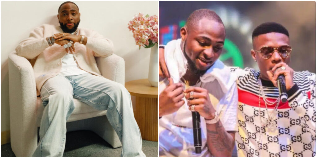 Davido sparks controversy among Fans after promoting Wizkid's new song