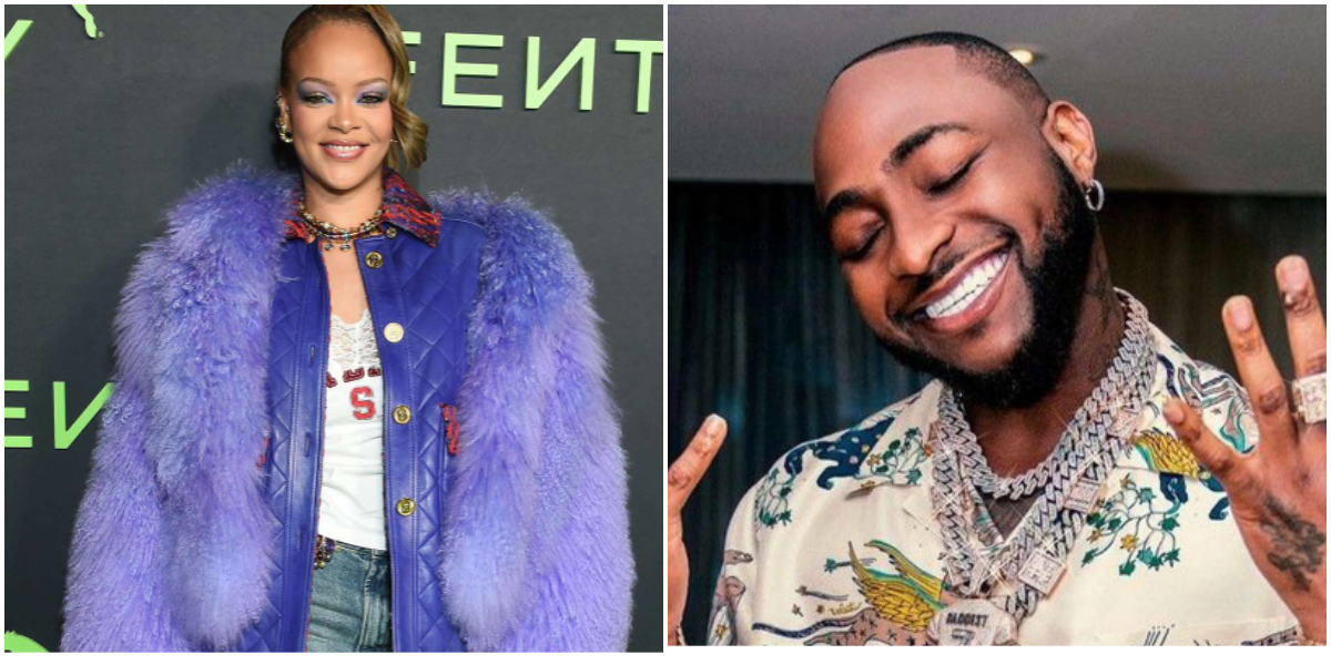 Rihanna names Davido’s ‘Unavailable’ as her favorite song of the year, Davido reacts