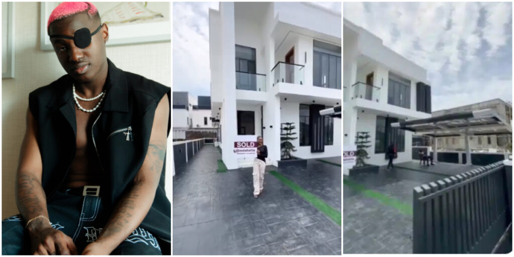 Afropop singer Ruger causes buzz with purchase of another lavish mansion in Lagos