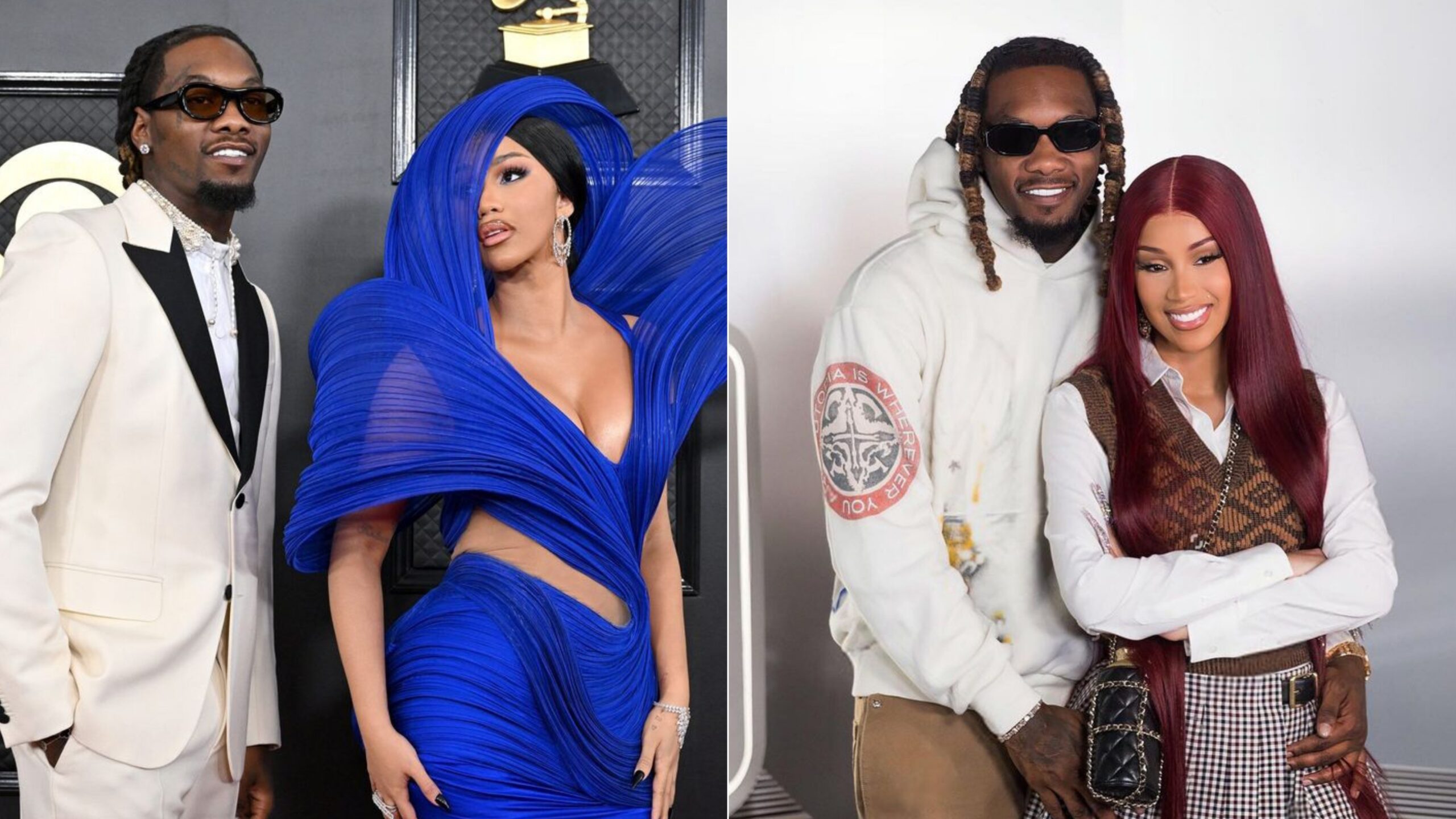 Cardi B confirms split from husband Offset .