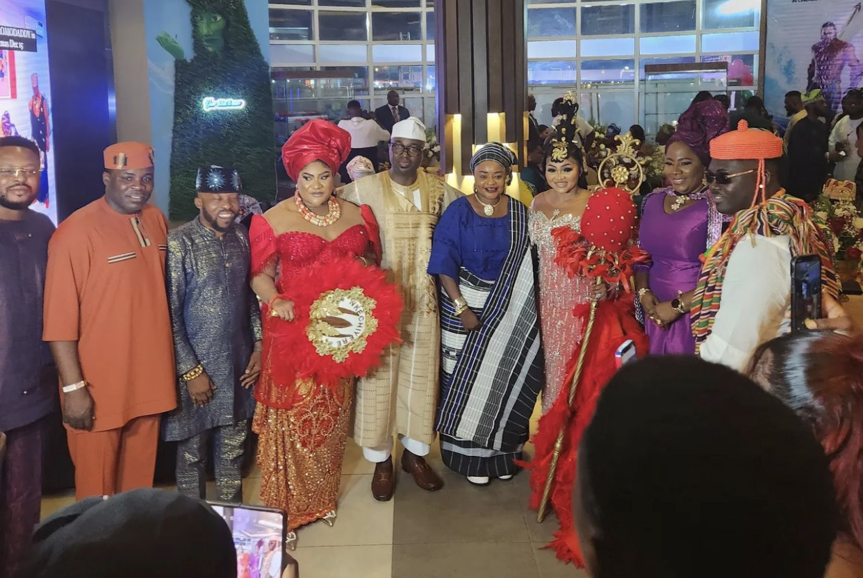 Mercy Aigbe, Nkechi Blessing, Toyin Abraham, Mercy Eke steal the show at Ada Omo Daddy premiere