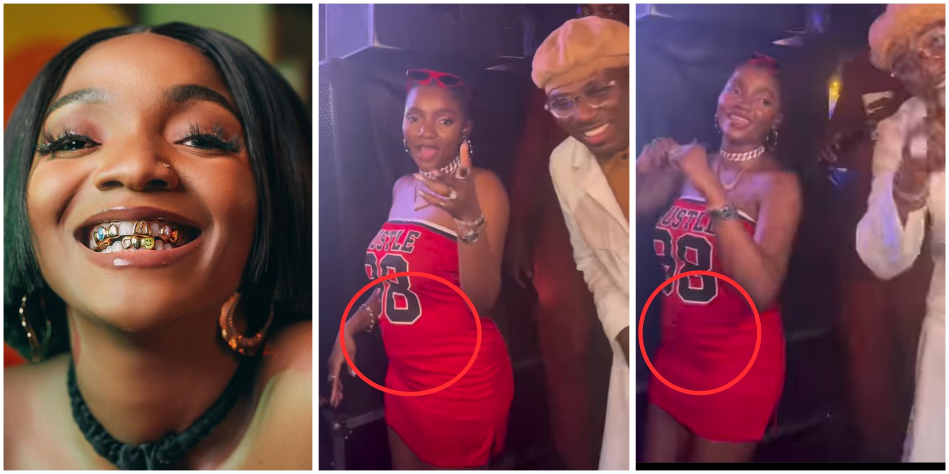 Simi reacts to pregnancy speculations as fans spot singer’s protruding tummy