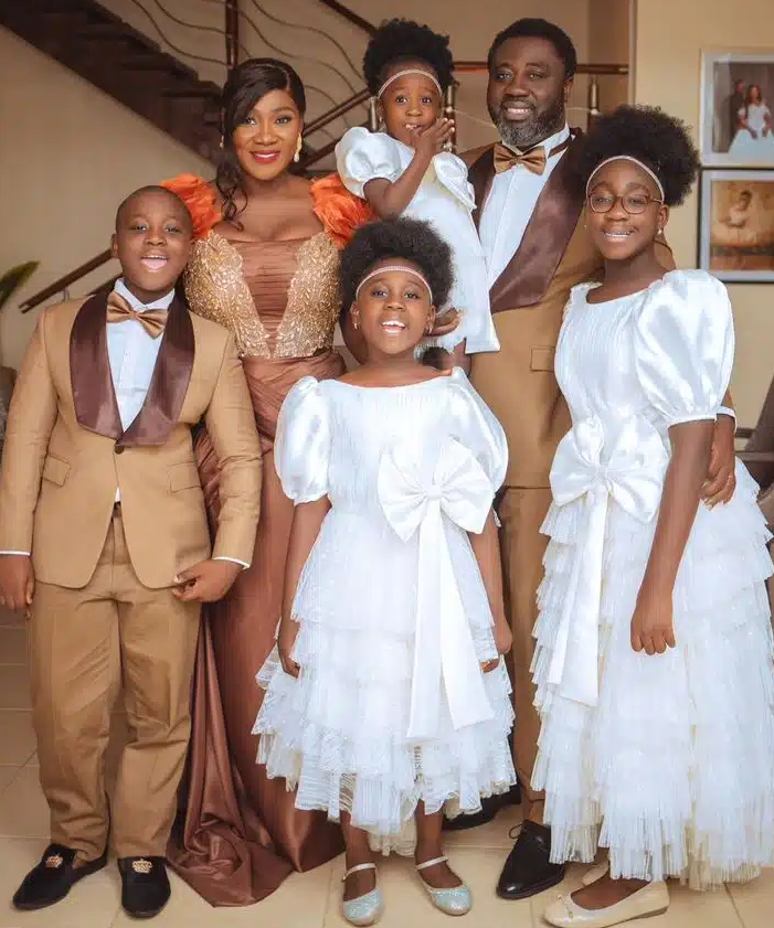 Nollywood actress Mercy Johnson expresses gratitude as first daughter, Purity turn 11