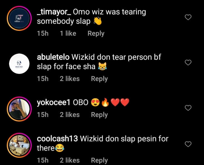 OBO rush grab him- Reactions trail clip of Davido stopping WizKid from trading blows with fan at beach party