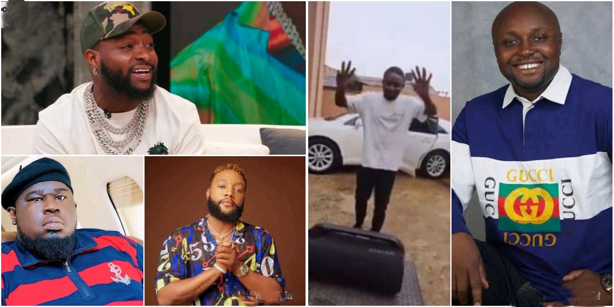 Isreal DMW’s promise of 200k to his loyal caretaker in viral video stirs reactions from Davido, Kcee, others