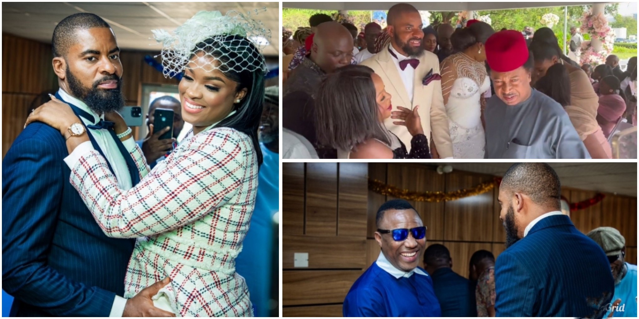 Shehu Sanni, Sowore, others in attendance as Deji Adeyanju weds partner, Nana Bello, in Abuja