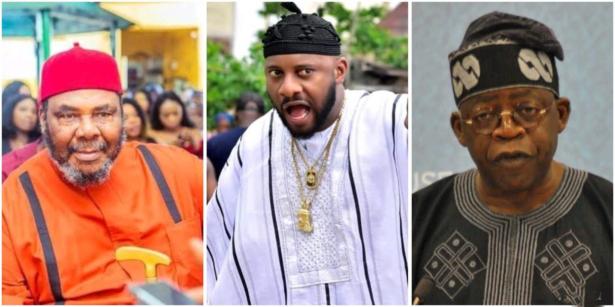 Yul Edochie sends strong warning to critics over his dad Pete Edochie and President Tinubu