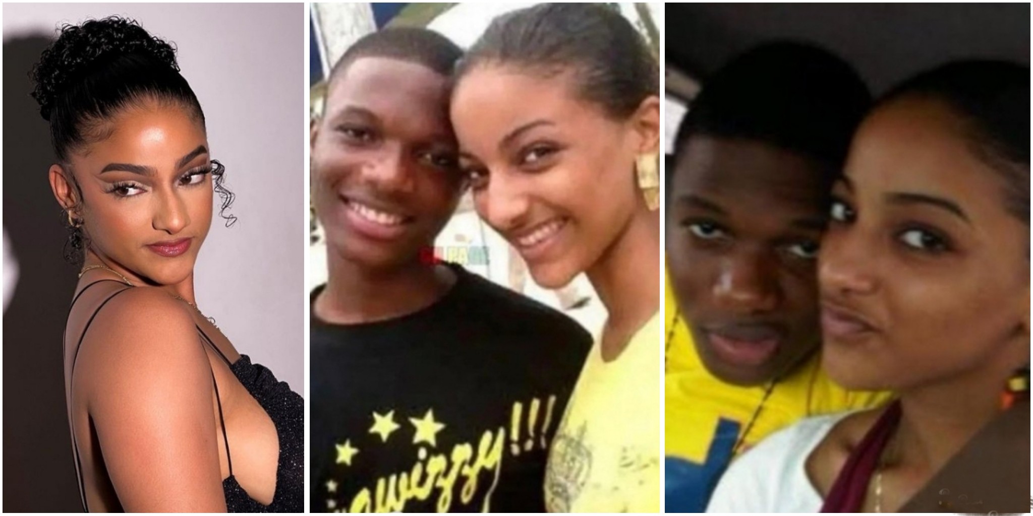 You still love him – Netizens react to Wizkid’s ex-lover, Sophie Rammal’s comment on old photos with singer