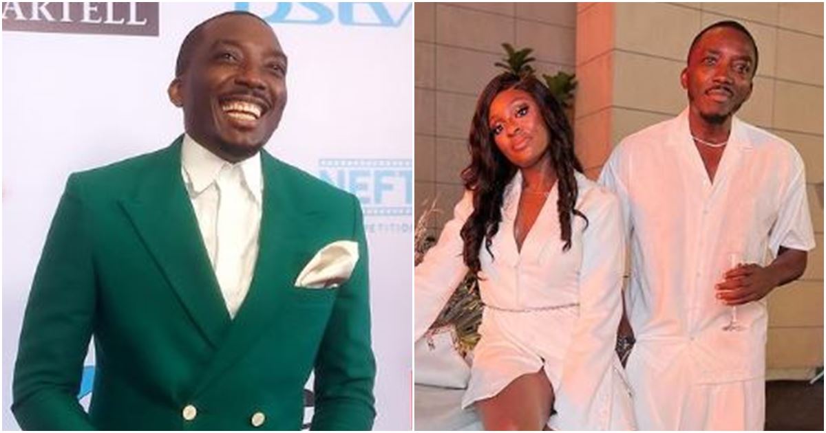 “Take it down” – Bovi’s wife expresses disapproval over husband’s recent post, he reacts