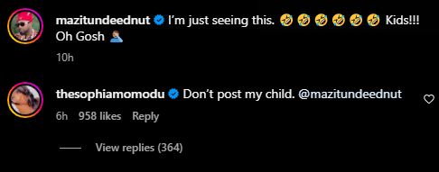 "Don't post my child" - Sophia Momodu rages at Tunde Ednut over video about Imade