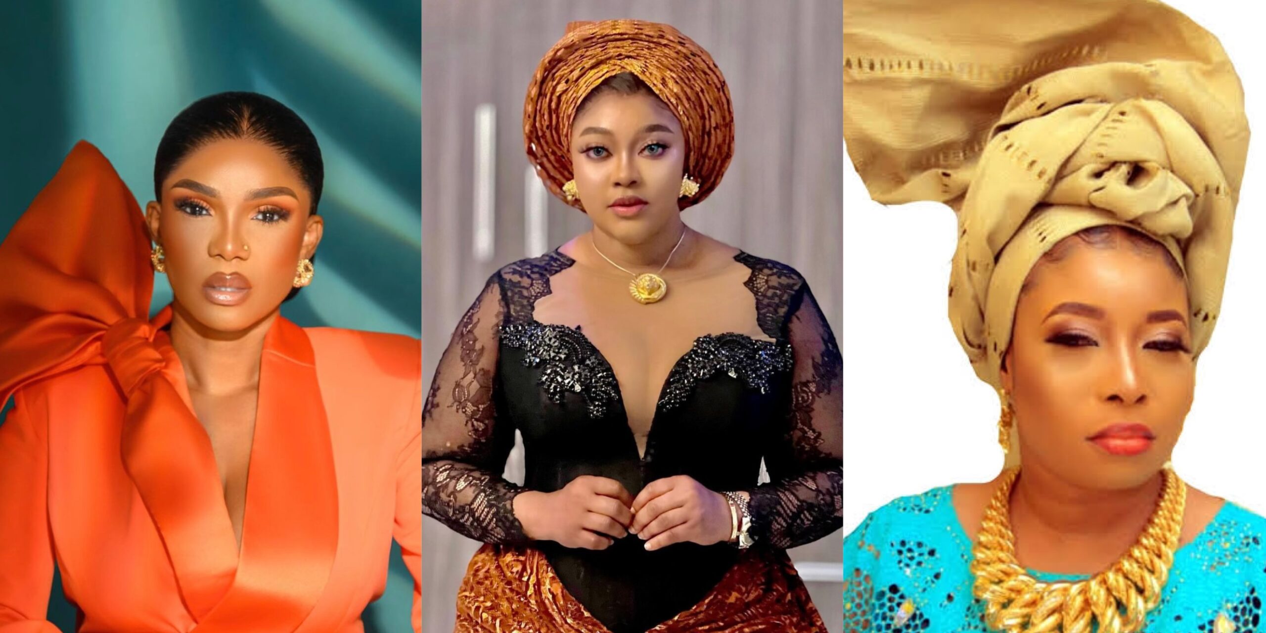 Biodun Okeowo ‘Omoborty’ picks sides, wades into Iyabo Ojo and Lizzy Anjorin’s rift