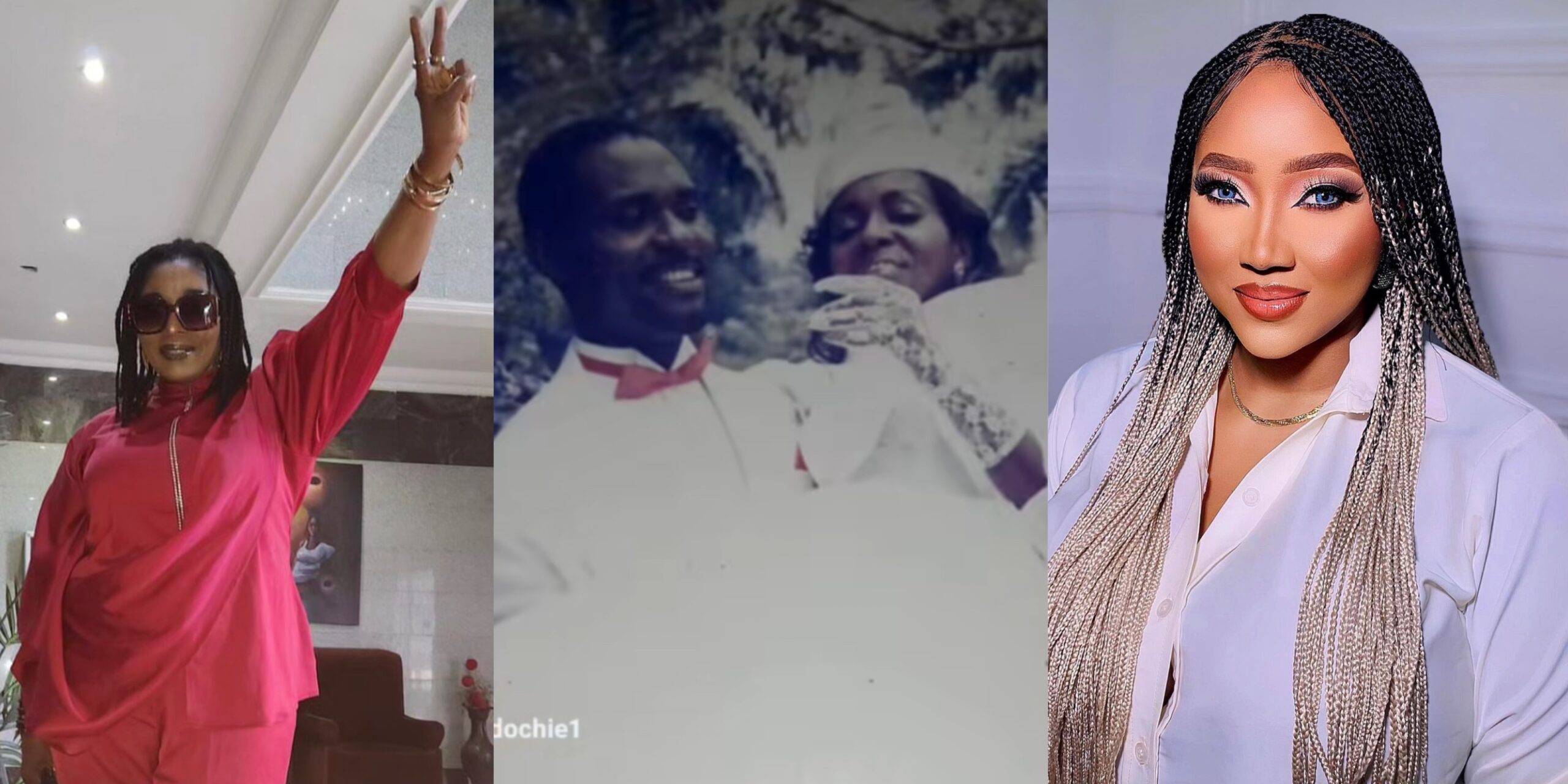 Rita Edochie subtly shades Judy Austin as she marks 33rd wedding anniversary with rare photos of her hubby