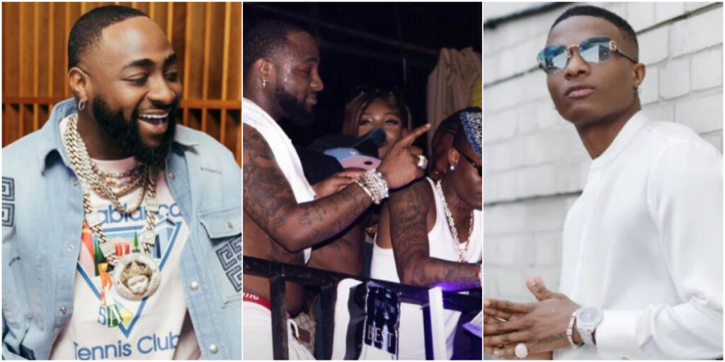 Davido accused of paying millions for Wizkid hangout