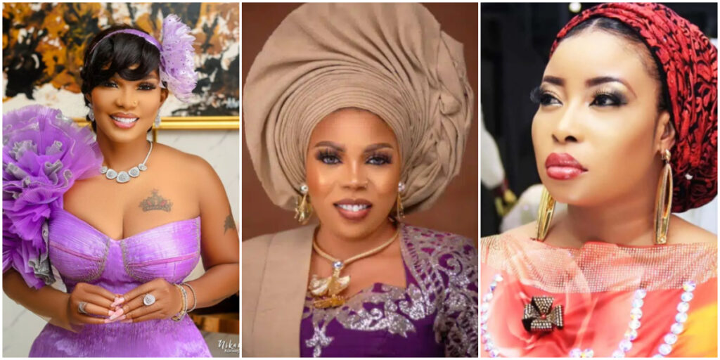 Iyabo Ojo intervenes in Lizzy Anjorin's family feud, secures release of senior wife