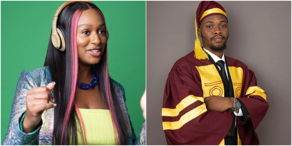 UNILAG Botany first class graduate receives a special shoutout from DJ Cuppy