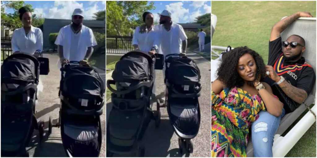 Davido's vacation video with family sparks joy and admiration