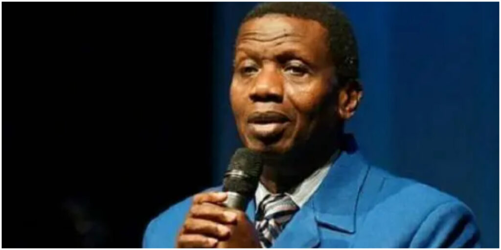 Pastor Adeboye predicts wealth redistribution in Nigeria for 2024