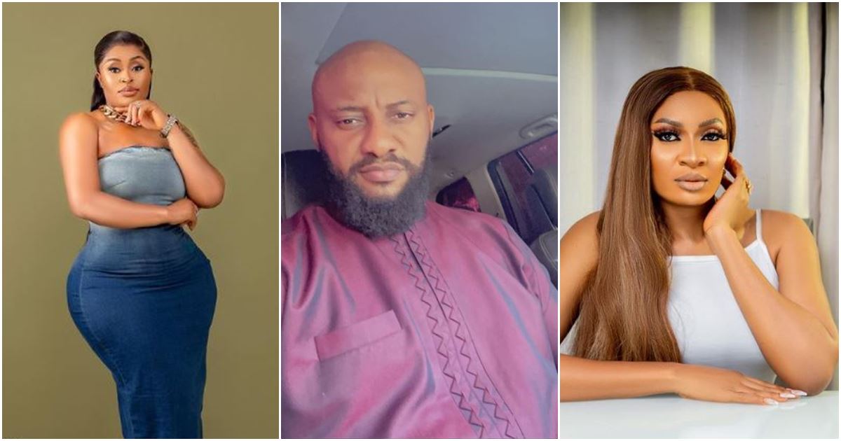 “Continue pressing their necks” – Sarah Martins backs May Edochie, shades Judy and Yul