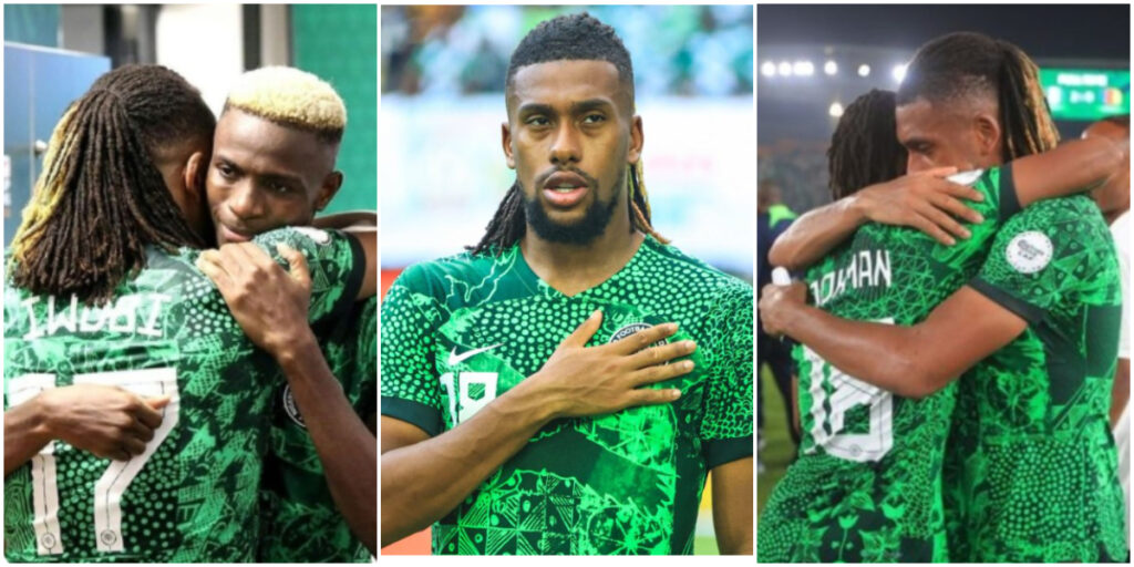 Super Eagles unite against cyberbullying in solidarity with Alex Iwobi