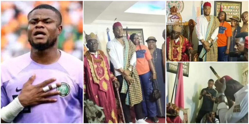 Nigerian goalkeeper Nwabali honoured with chieftaincy title