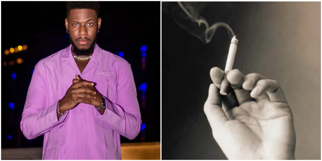 BBNaija star Soma turns to social media for tips on overcoming cigarette addiction